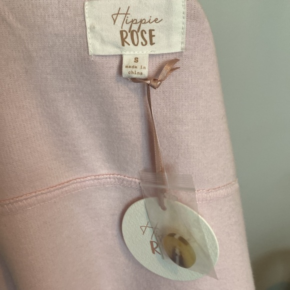 NWT Hippie Rose cloud pink Shacket - Picture 5 of 5